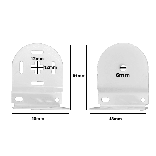 32mm Louvolite Roller Blind Brackets